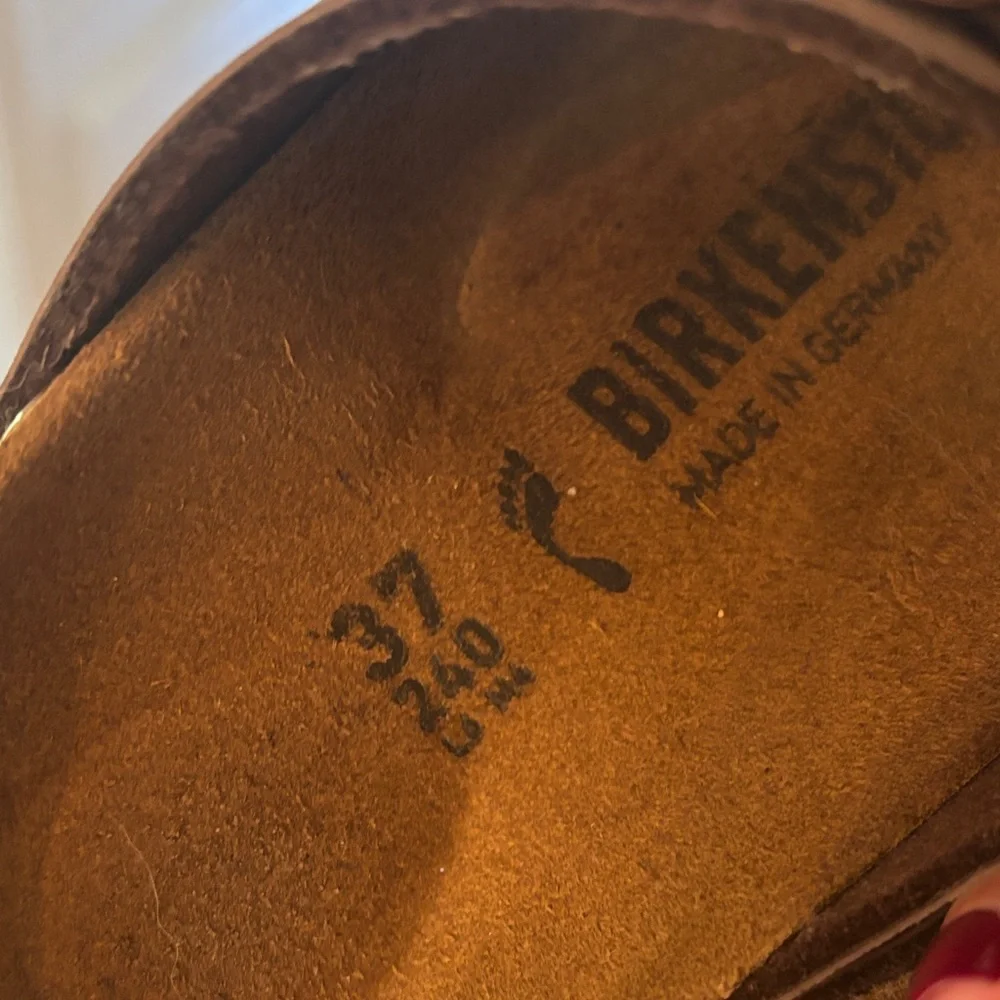 Birkenstock Taupe Double Strap Sandals - Picture 3 of 3